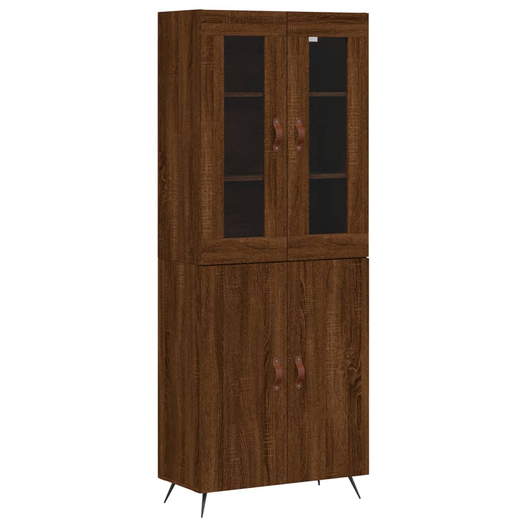 Skap Brun Eik 69,5x34x180 cm