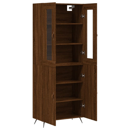 Skap Brun Eik 69,5x34x180 cm