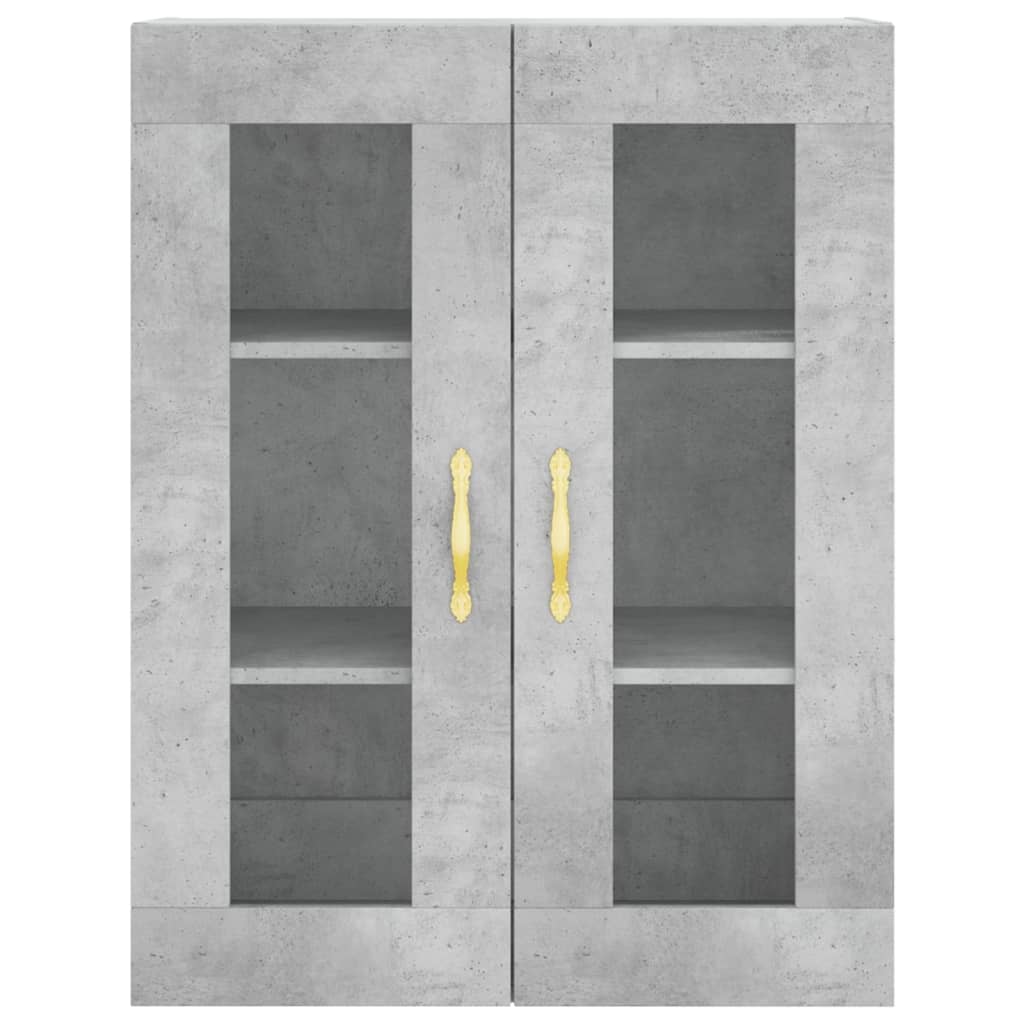 Skap Betonggrå 69,5x34x180 cm