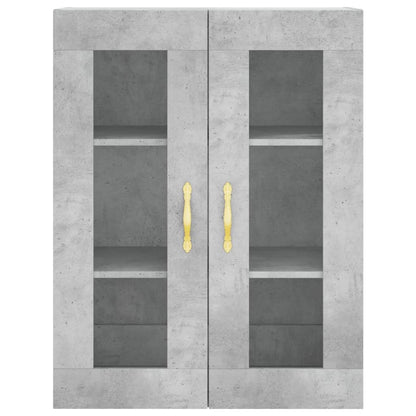 Skap Betonggrå 69,5x34x180 cm