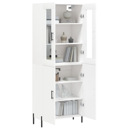 Skap Hvit 69,5x34x180 cm