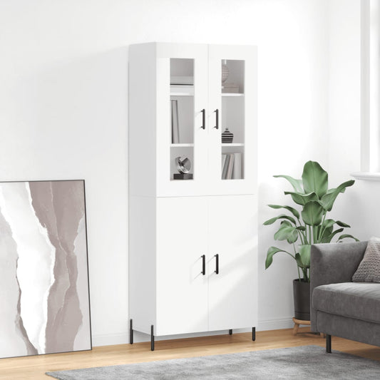 Skap Hvit 69,5x34x180 cm