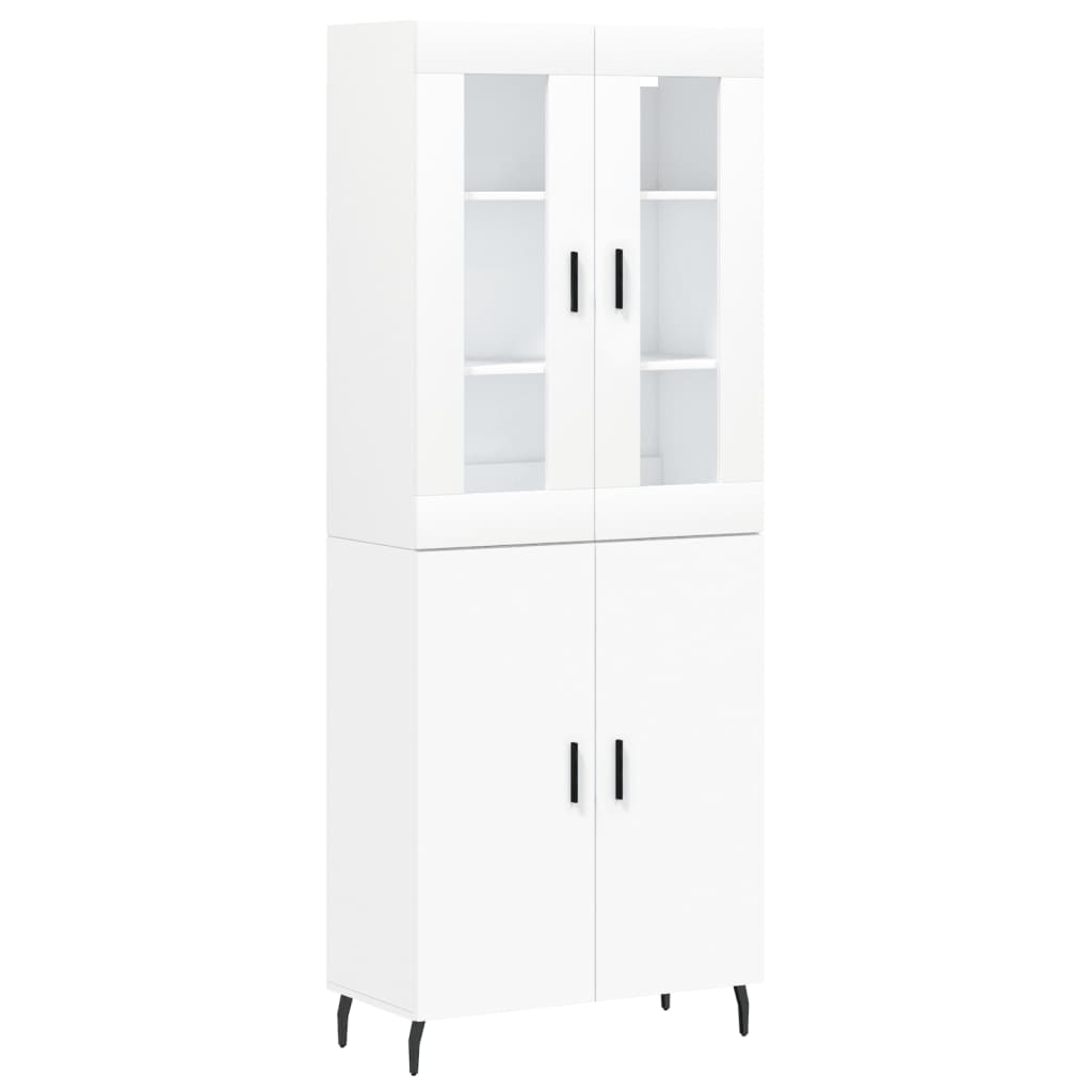 Skap Hvit 69,5x34x180 cm