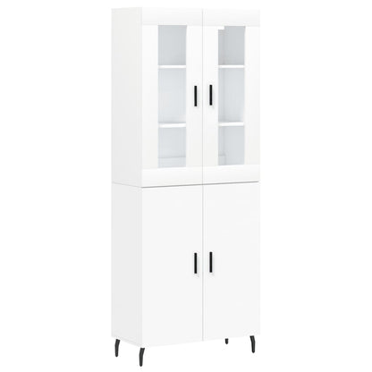 Skap Hvit 69,5x34x180 cm
