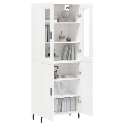 Skap Hvit 69,5x34x180 cm