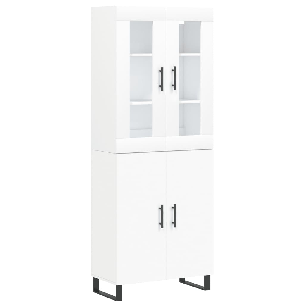 Skap Hvit 69,5x34x180 cm