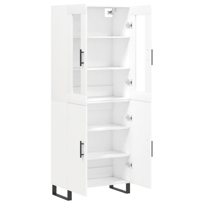 Skap Hvit 69,5x34x180 cm