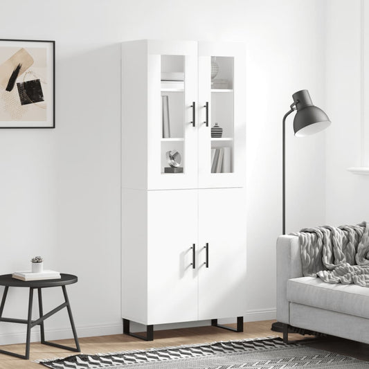 Skap Hvit 69,5x34x180 cm