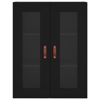 Skap Svart 69,5x34x180 cm