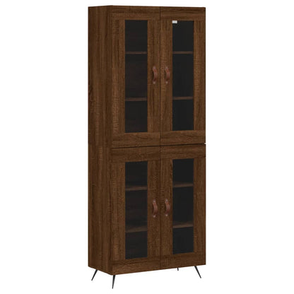 Skap Brun Eik 69,5x34x180 cm