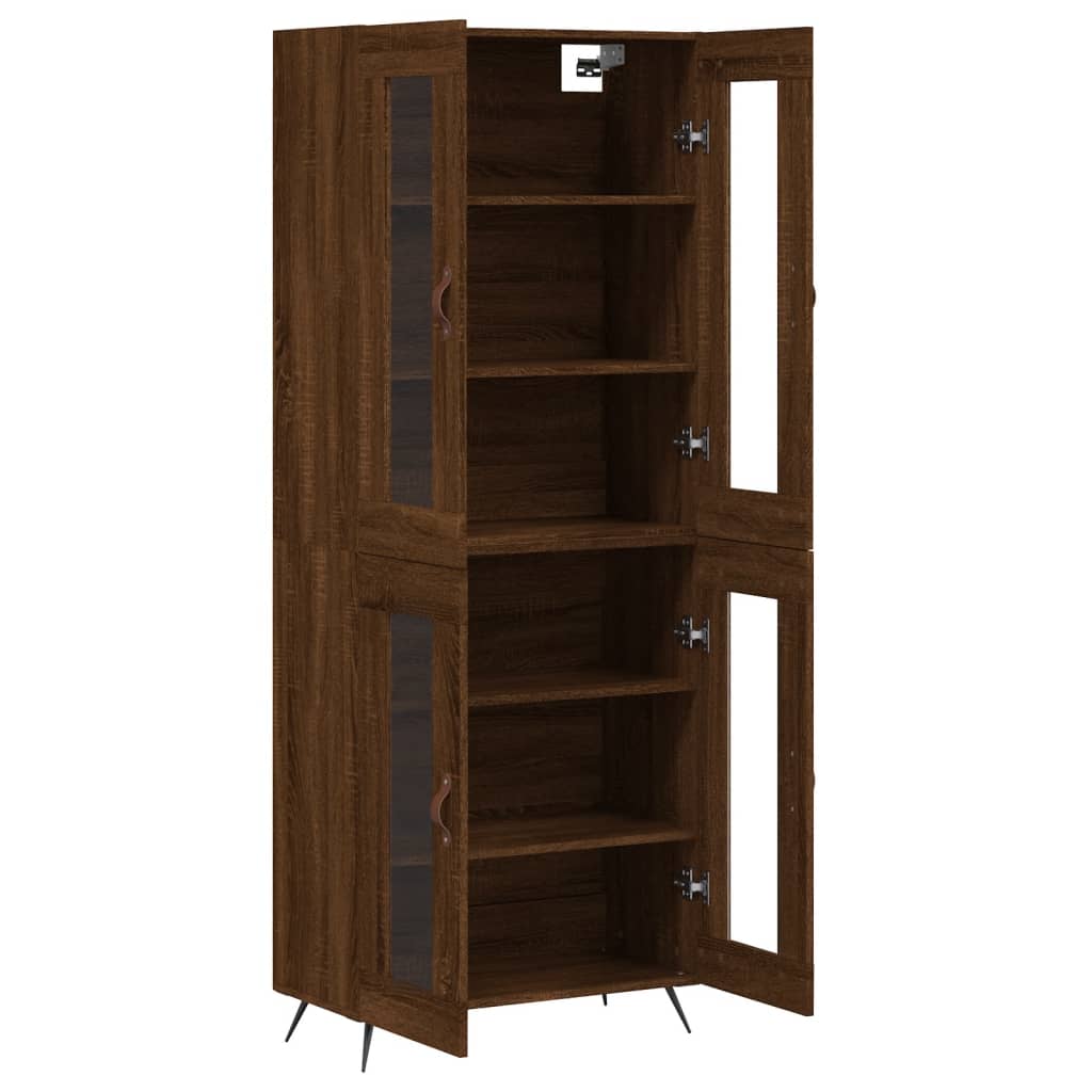 Skap Brun Eik 69,5x34x180 cm
