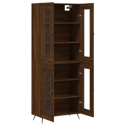 Skap Brun Eik 69,5x34x180 cm