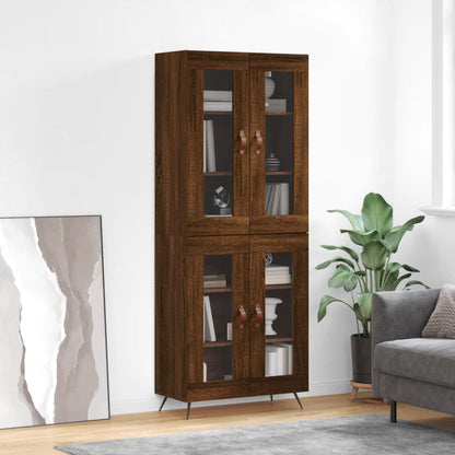 Skap Brun Eik 69,5x34x180 cm