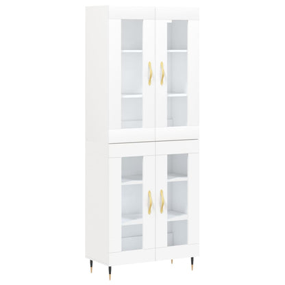Skap Hvit 69,5x34x180 cm