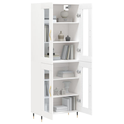 Skap Hvit 69,5x34x180 cm