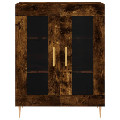 Skap Røkt Eik 69,5x34x180 cm