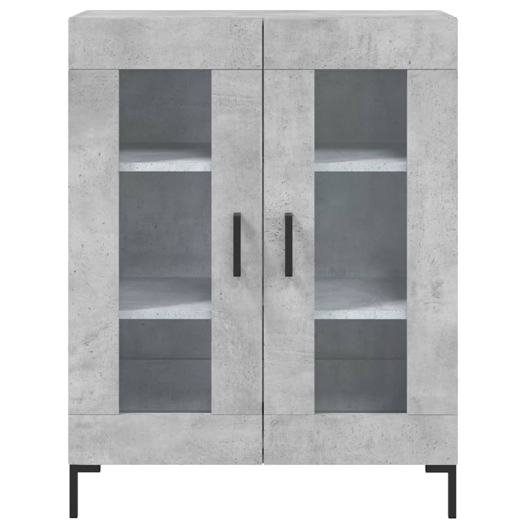 Skap Betonggrå 69,5x34x180 cm