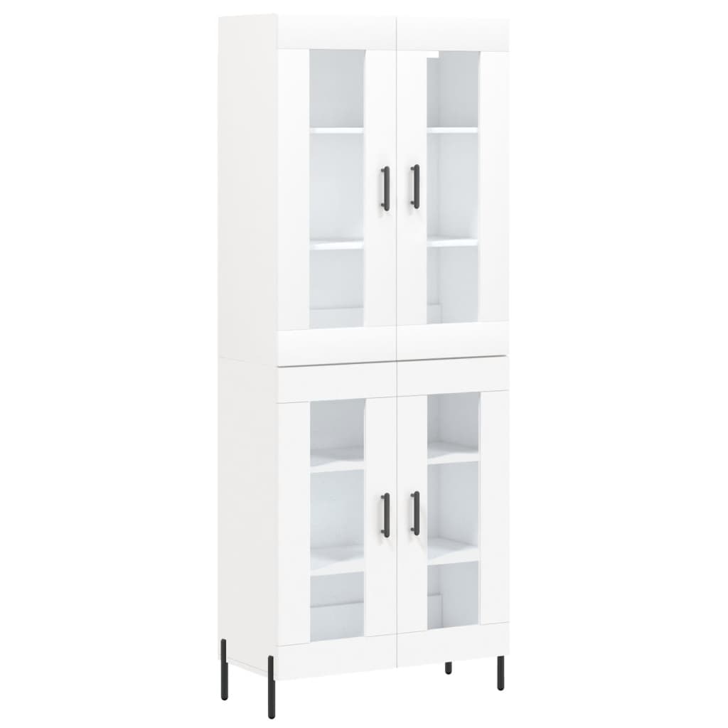 Skap Hvit 69,5x34x180 cm