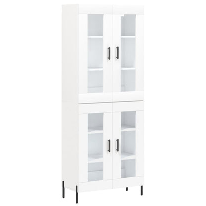 Skap Hvit 69,5x34x180 cm