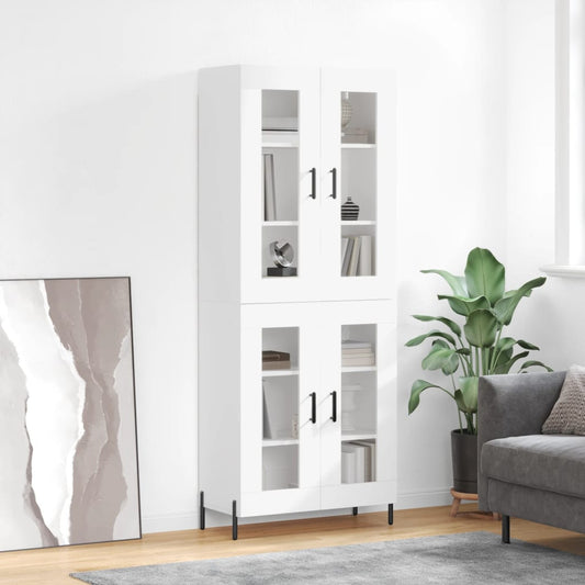 Skap Hvit 69,5x34x180 cm