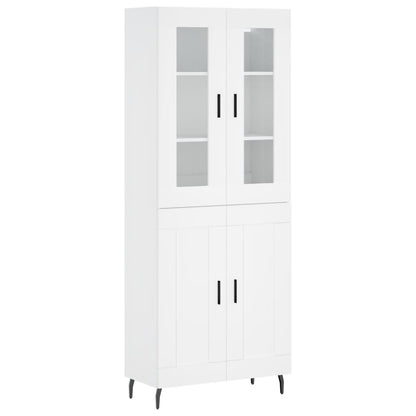 Skap Hvit 69,5x34x180 cm