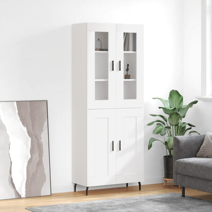 Skap Hvit 69,5x34x180 cm