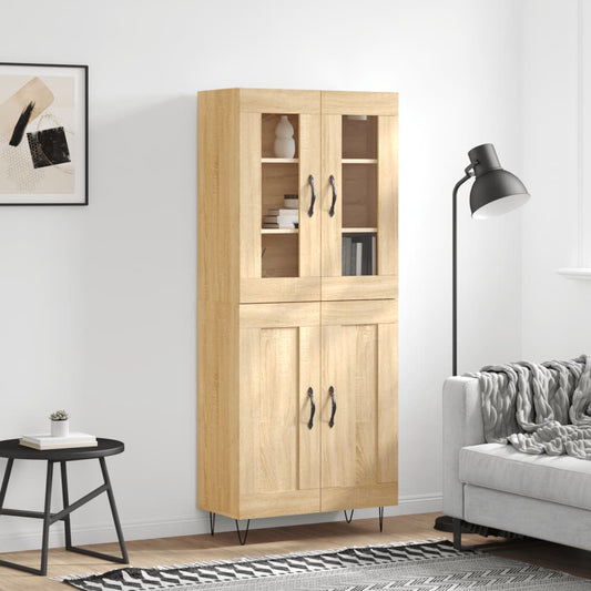 Skap Sonoma Eik 69,5x34x180 cm