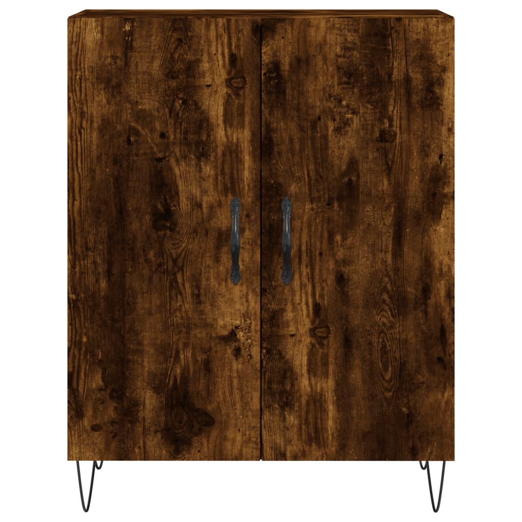 Skap Røkt Eik 69,5x34x180 cm
