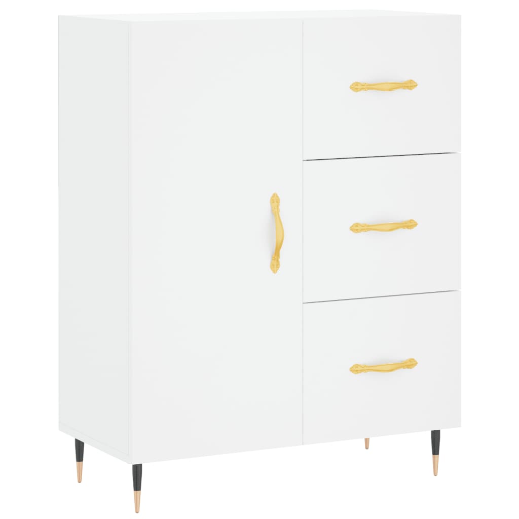 Skap Hvit 69,5x34x180 cm