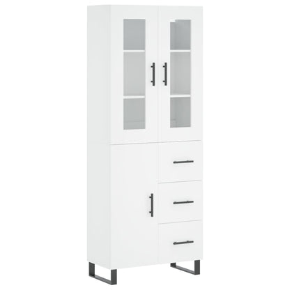 Skap Hvit 69,5x34x180 cm