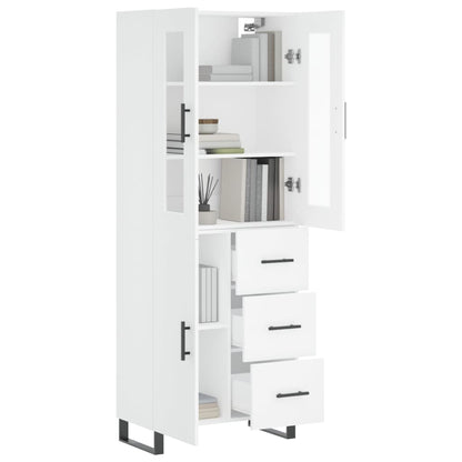 Skap Hvit 69,5x34x180 cm