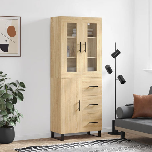 Skap Sonoma Eik 69,5x34x180 cm