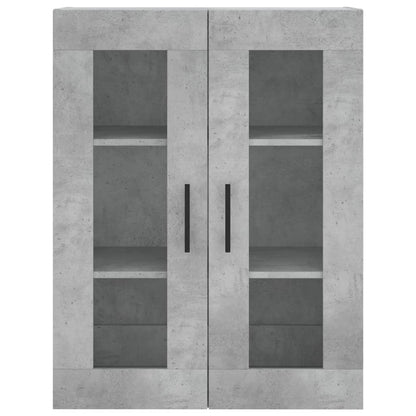 Skap Betonggrå 69,5x34x180 cm