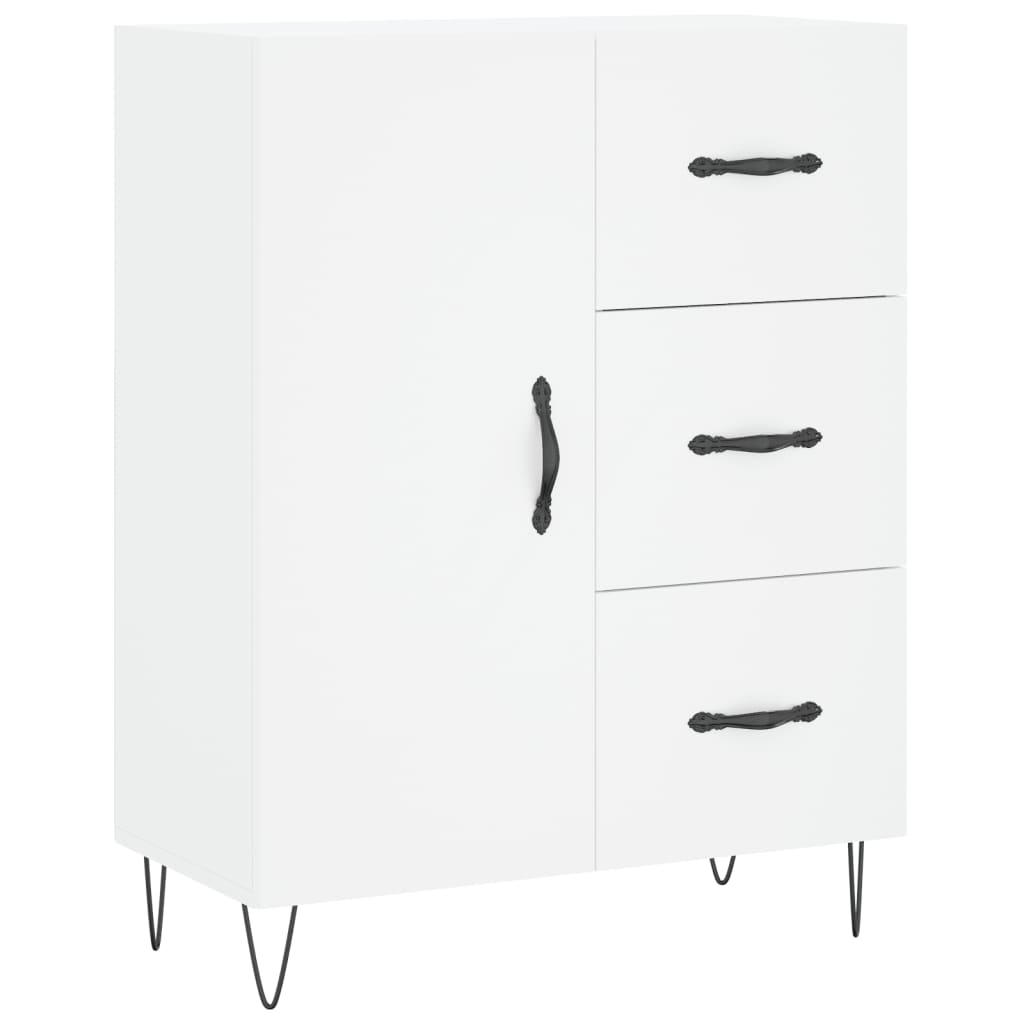 Skap Hvit 69,5x34x180 cm