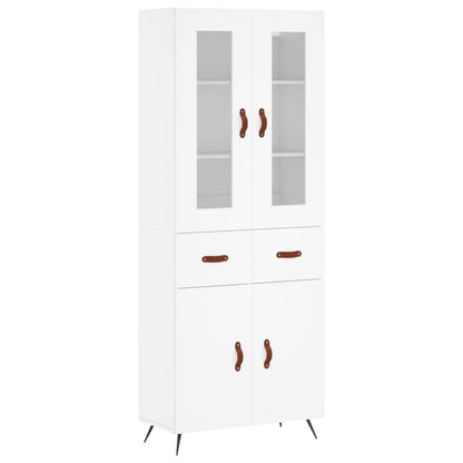 Skap Hvit 69,5x34x180 cm