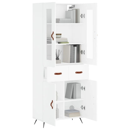 Skap Hvit 69,5x34x180 cm