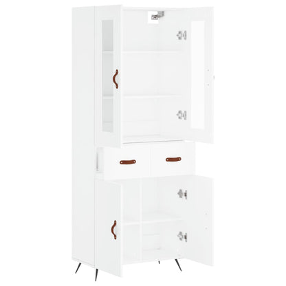 Skap Hvit 69,5x34x180 cm