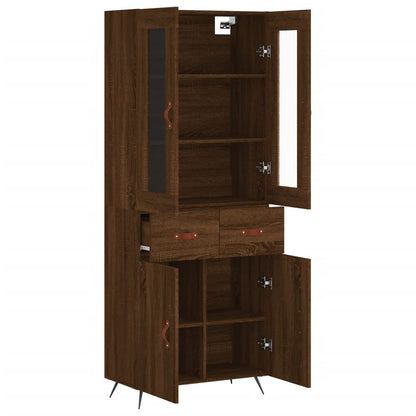 Skap Brun Eik 69,5x34x180 cm