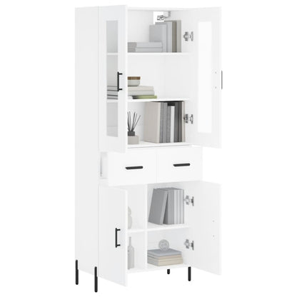 Skap Hvit 69,5x34x180 cm