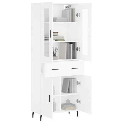 Skap Hvit 69,5x34x180 cm