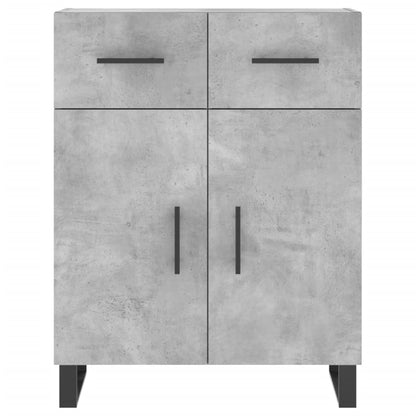 Skap Betonggrå 69,5x34x180 cm