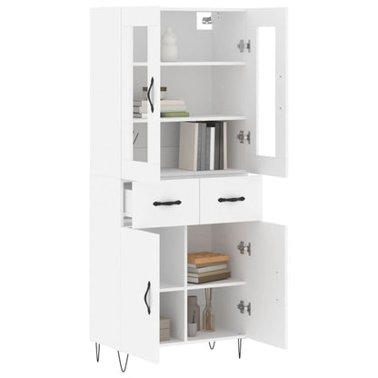 Skap Hvit 69,5x34x180 cm