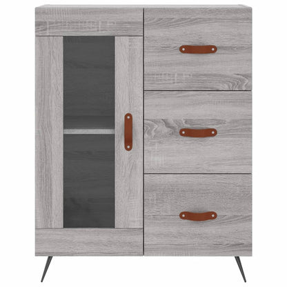 Skap Sonoma Grå 69,5x34x180 cm