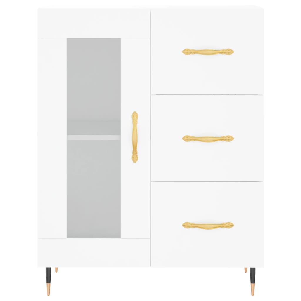 Skap Hvit 69,5x34x180 cm