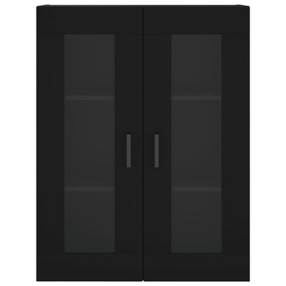 Skap Svart 69,5x34x180 cm