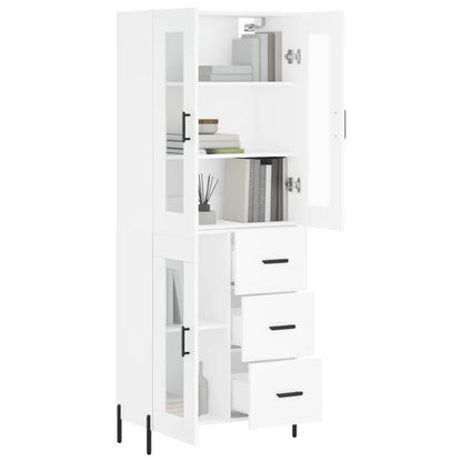 Skap Hvit 69,5x34x180 cm