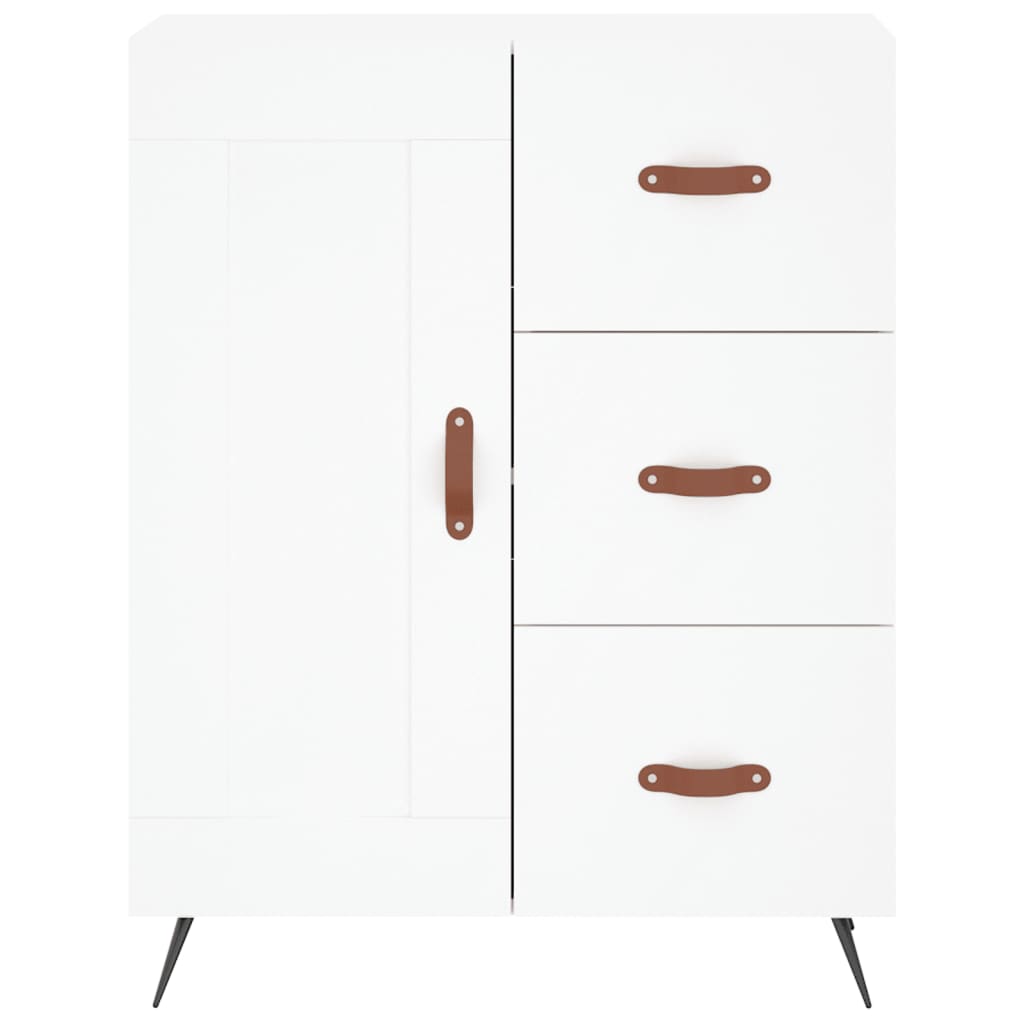 Skap Hvit 69,5x34x180 cm