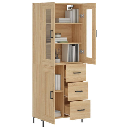 Skap Sonoma Eik 69,5x34x180 cm