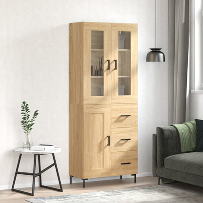 Skap Sonoma Eik 69,5x34x180 cm