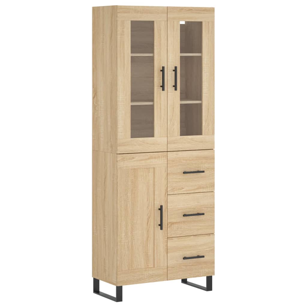 Skap Sonoma Eik 69,5x34x180 cm